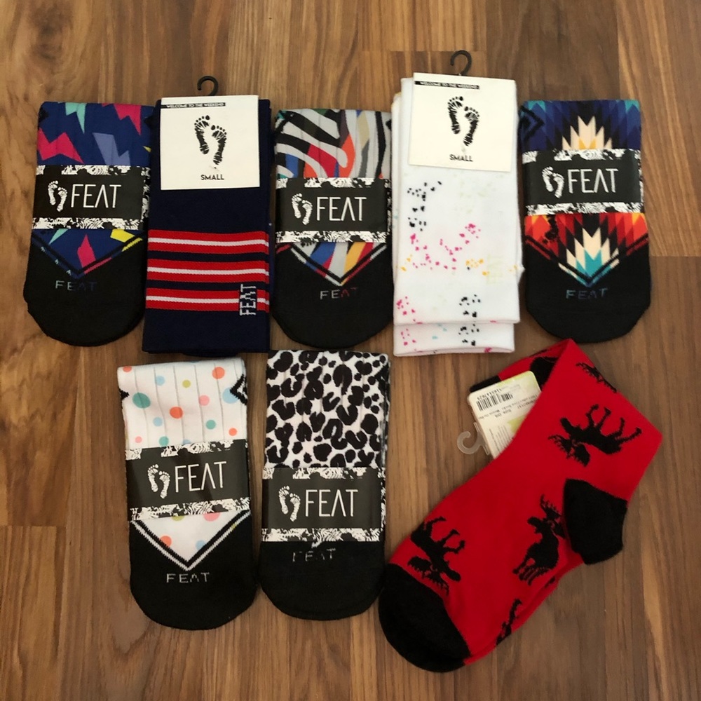 FEAT socks - 8 pack